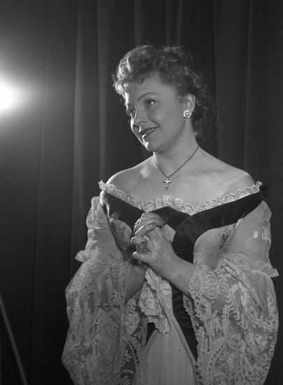 Actress Ludmila Tselikovskaya