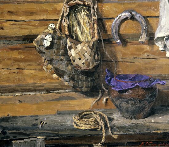 "Still Life with a Horseshoe"