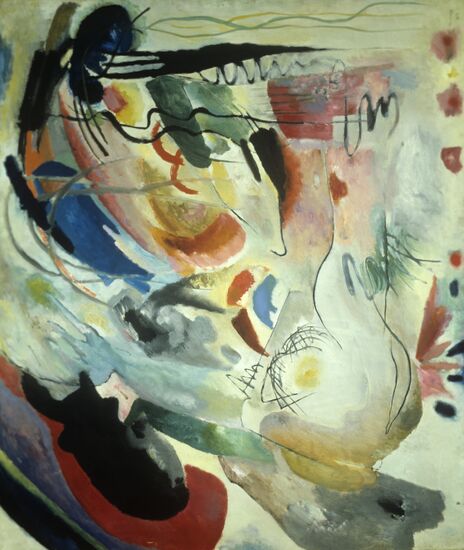 Reproduction of "Improvisation 34" by Wassily Kandinsky