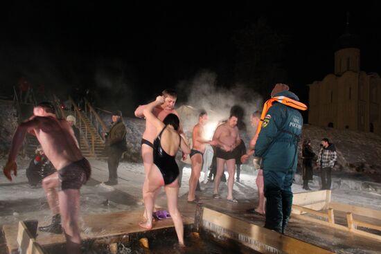 Epiphany celebrations in Vladimir Region