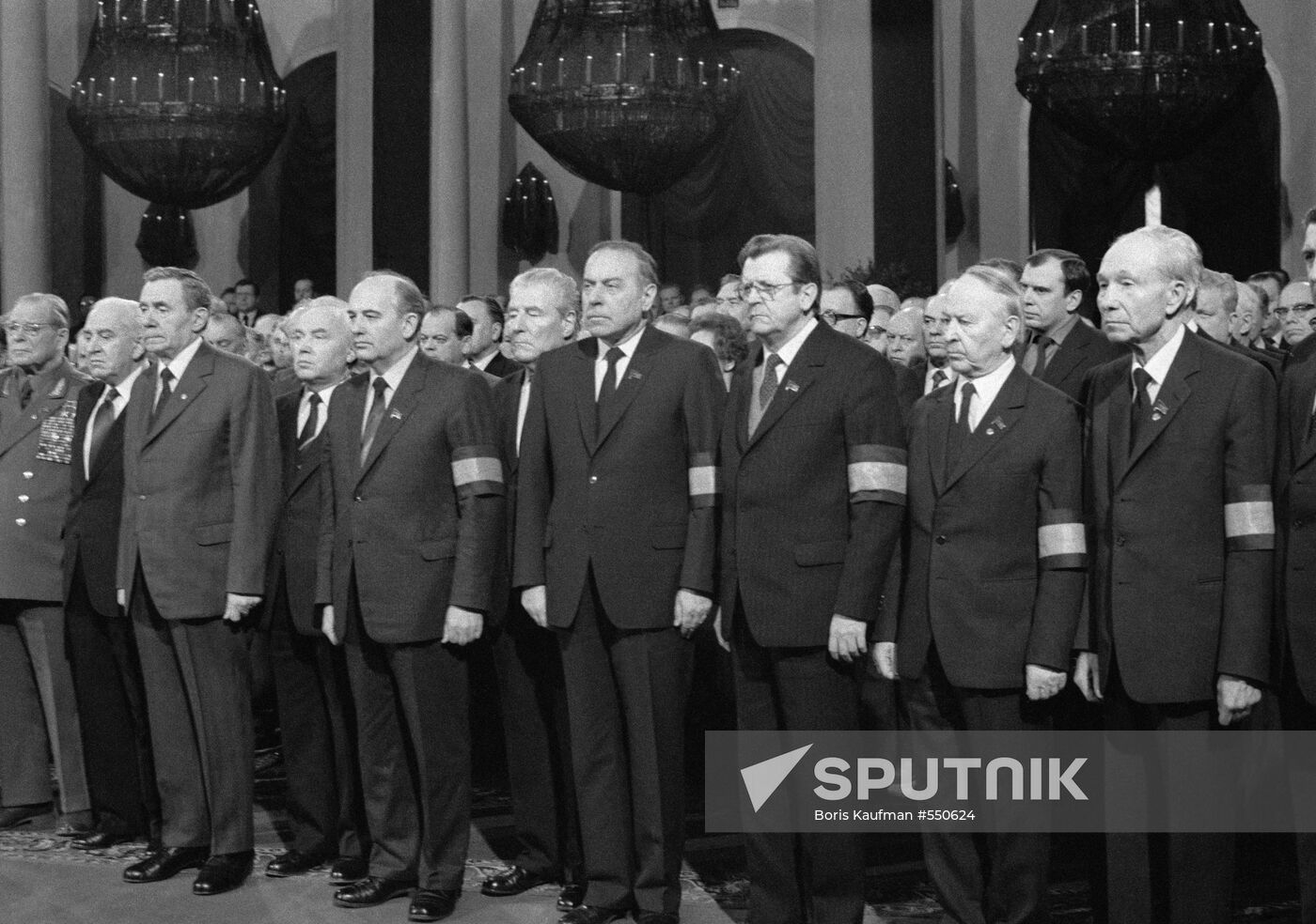 Konstantin Chernenko lying-in-state