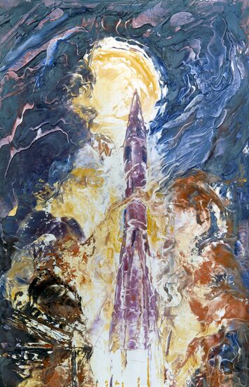 Reproduction of "Call of Universe" by Vladimir Dzhanibekov