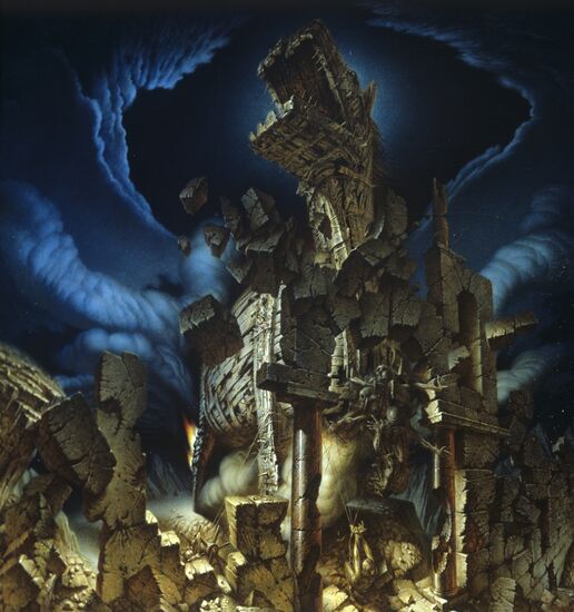 Reproduction of "Trojan Horse" by V. Provotorov