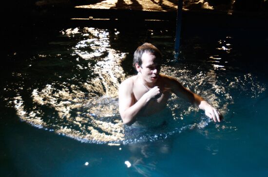 Epiphany bathing in Stavropol Territory