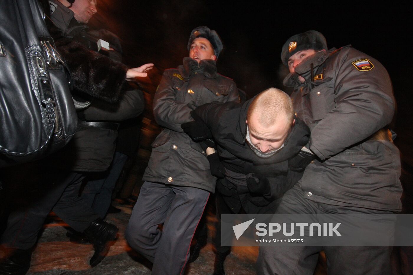 Rally in memory of Stanislav Markelov, Anastasia Baburova