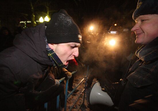 Rally in memory of Stanislav Markelov, Anastasia Baburova