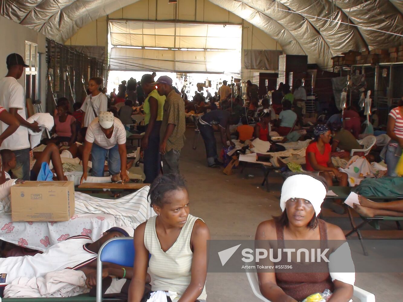 Earthquake on Haiti
