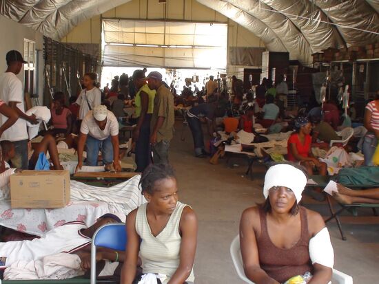 Earthquake on Haiti