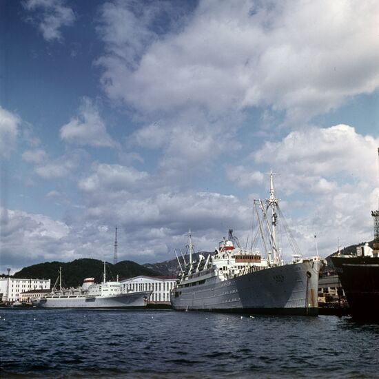 The Petropavlovsk-Kamchatsky seaport