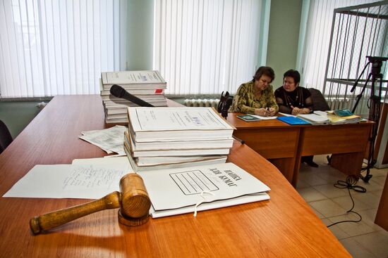 Nina Ikhneva's case in court