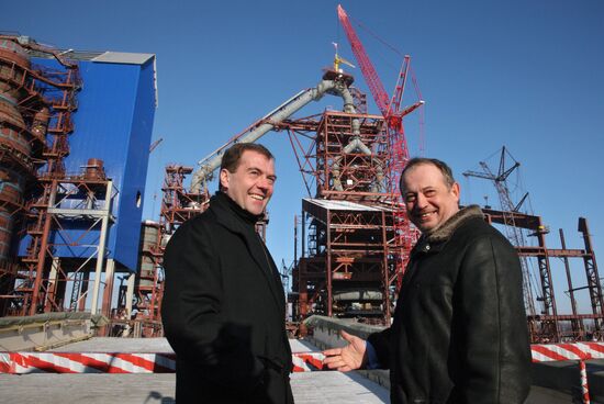 Dmitry Medvedev visits Russia's Central Federal District