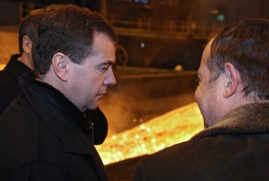 Dmitry Medvedev visits Russia's Central Federal District