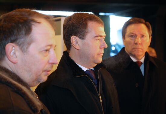 Dmitry Medvedev visits Russia's Central Federal District
