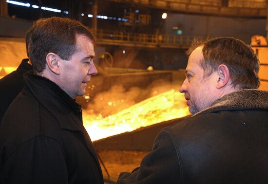 Dmitry Medvedev visits Russia's Central Federal District