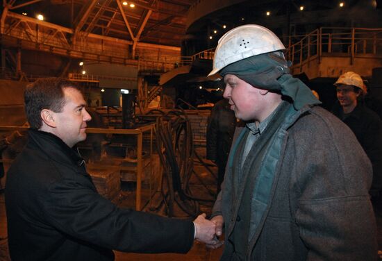 Dmitry Medvedev visits Russia's Central Federal District