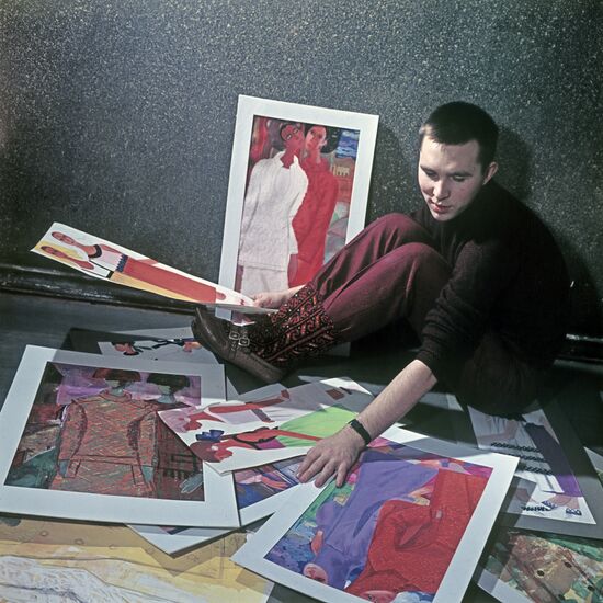 Russian couturier Slava Zaitsev