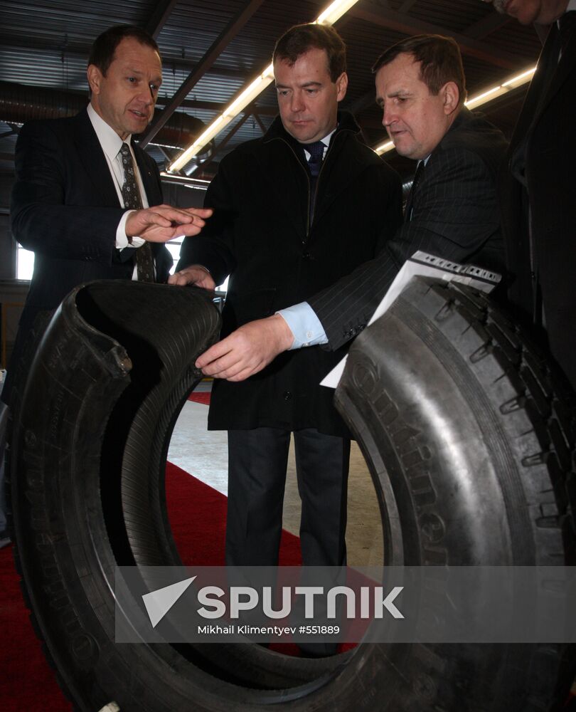 Dmitry Medvedev visits Russia's Central Federal District