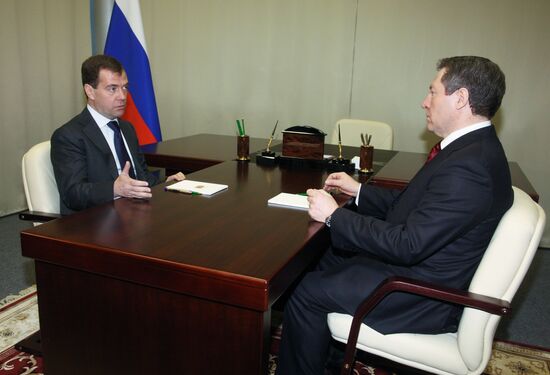 Dmitry Medvedev visits Russia's Central Federal District