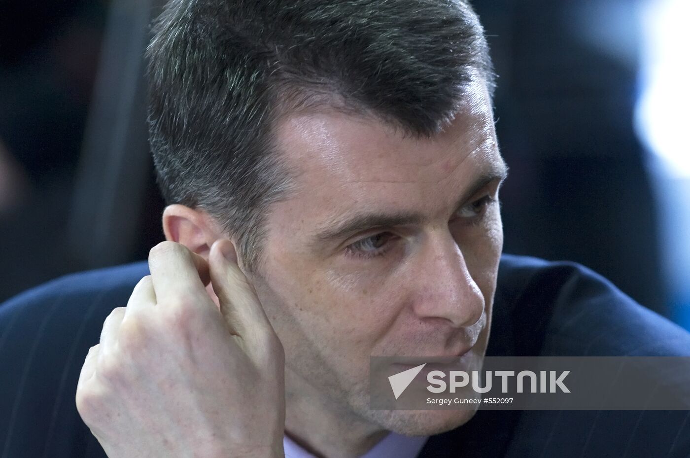 Onexim Group CEO Mikhail Prokhorov