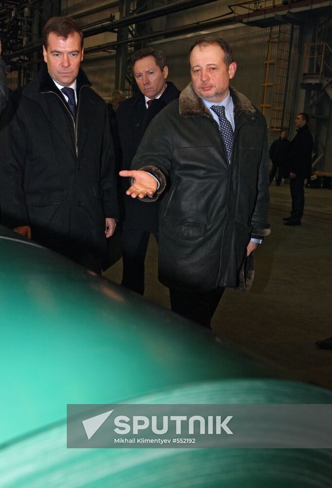 Dmitry Medvedev visits Russia's Central Federal District