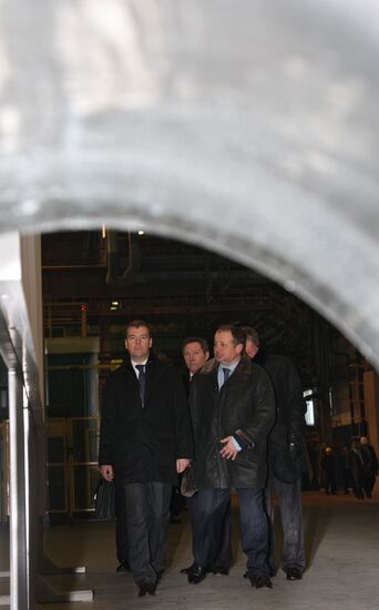 Dmitry Medvedev visits Russia's Central Federal District