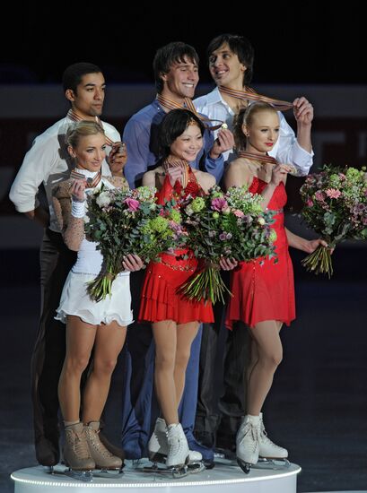 European figure skating championships. Pair skating.