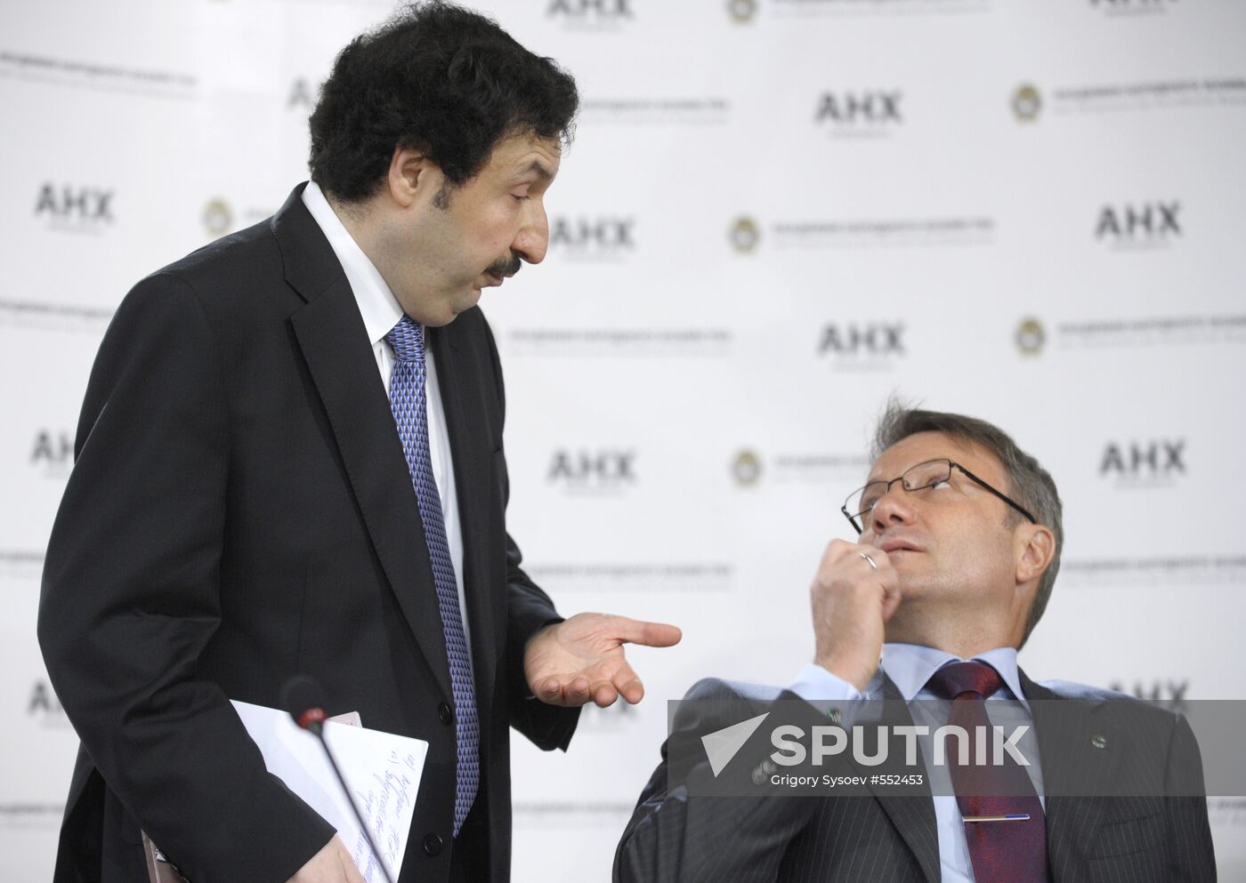 Vladimir Mau and Gherman Gref