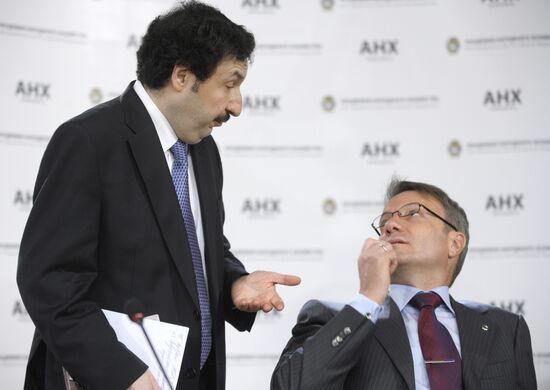 Vladimir Mau and Gherman Gref