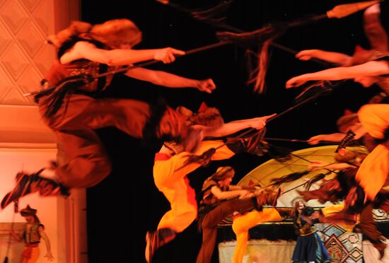 "Polovtsian Dances" by Igor Moiseyev's ballet