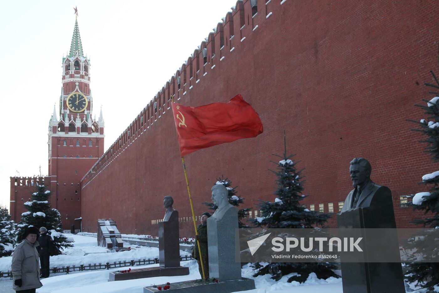 Josef Stalin's grave