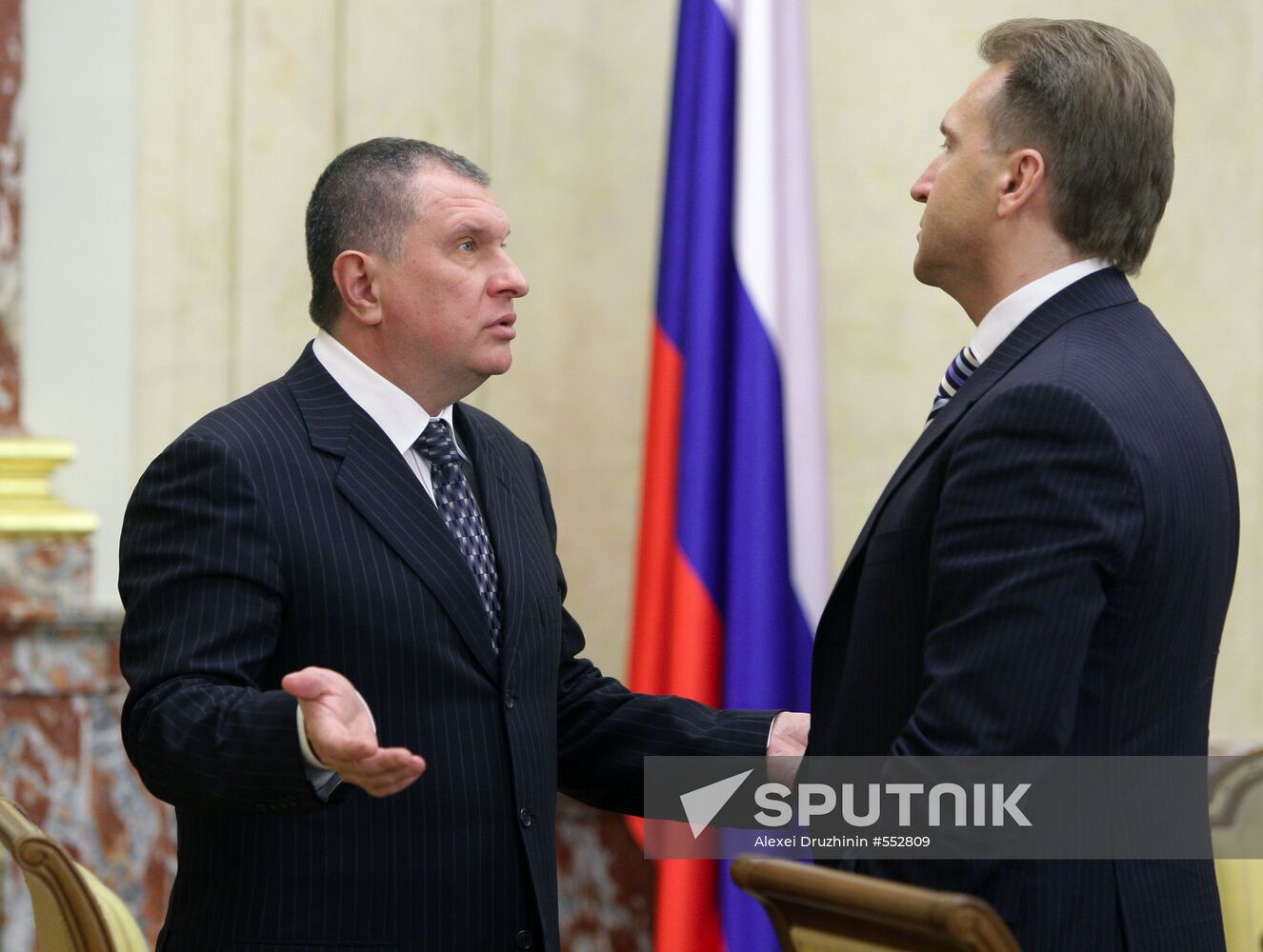 Igor Sechin, Igor Shuvalov