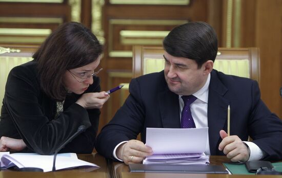 Elvira Nabiullina, Igor Levitin
