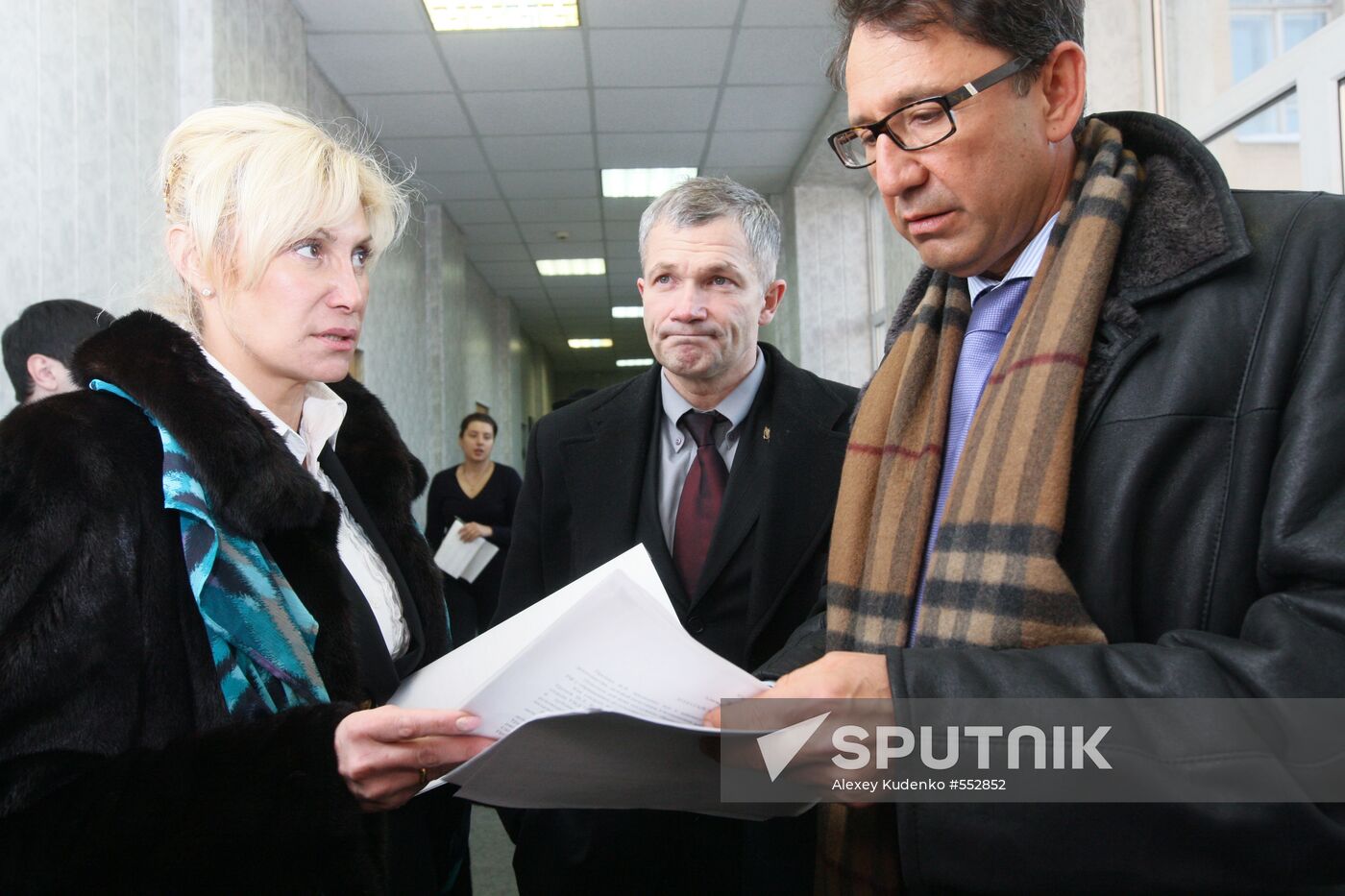 Lyudmila Aivar, Igor Trunov and Sergei Mirzoyev