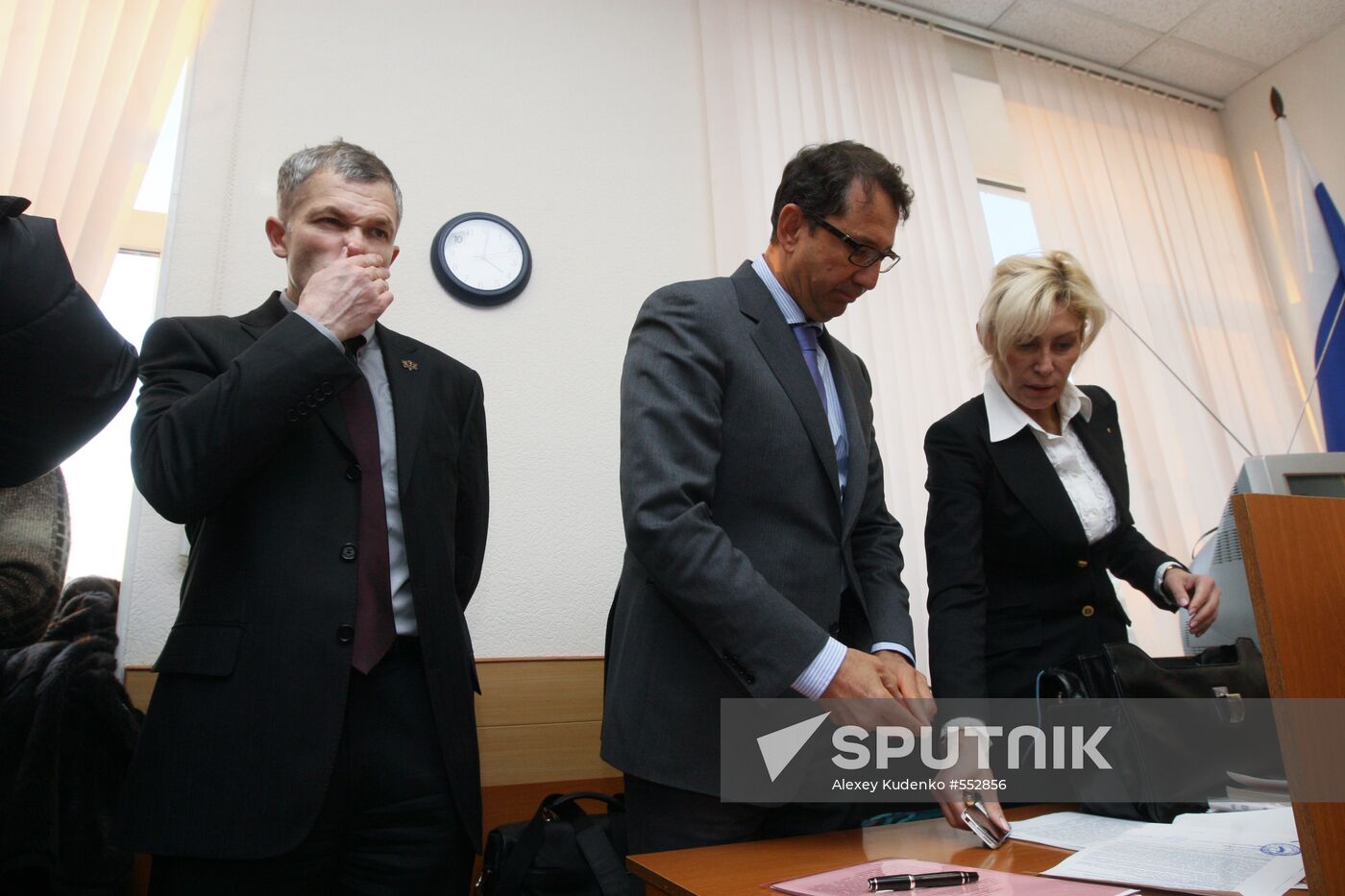 Igor Trunov, Sergei Mirzoyev and Lyudmila Aivar