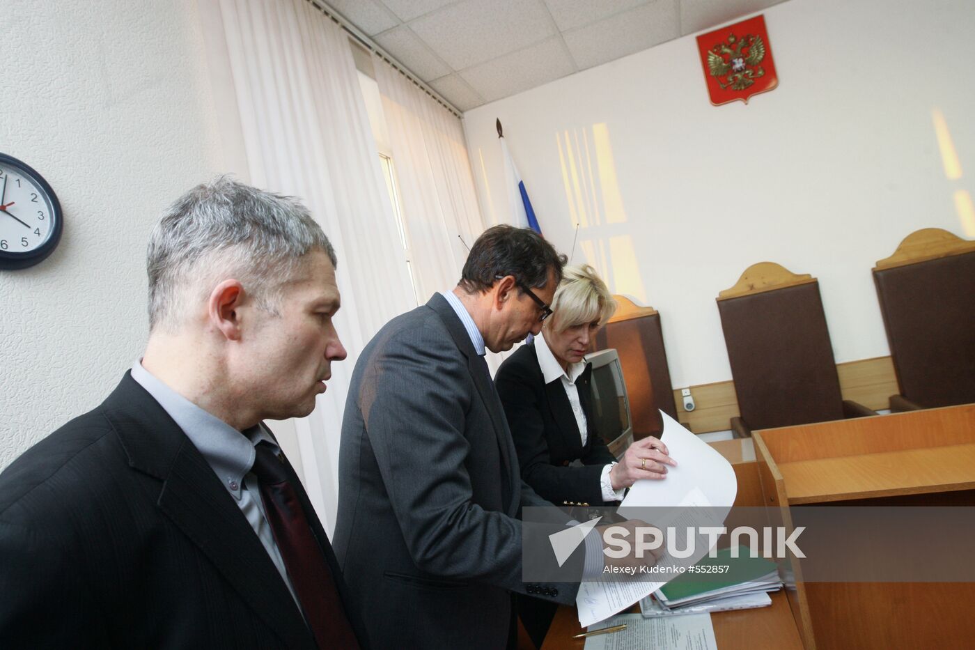 Igor Trunov, Sergei Mirzoyev and Lyudmila Aivar