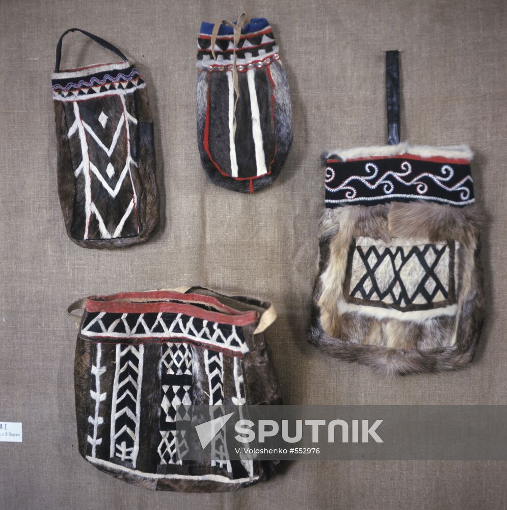 Evenki fur bags