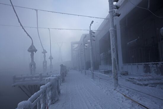 Novosibirsk hydropower plant
