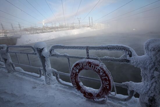 Novosibirsk hydropower plant