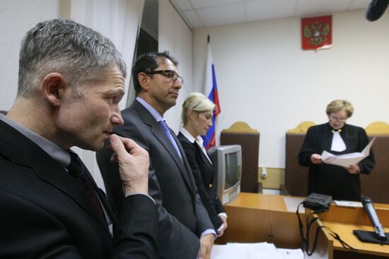 Igor Trunov, Sergei Mirzoyev and Lyudmila Aivar