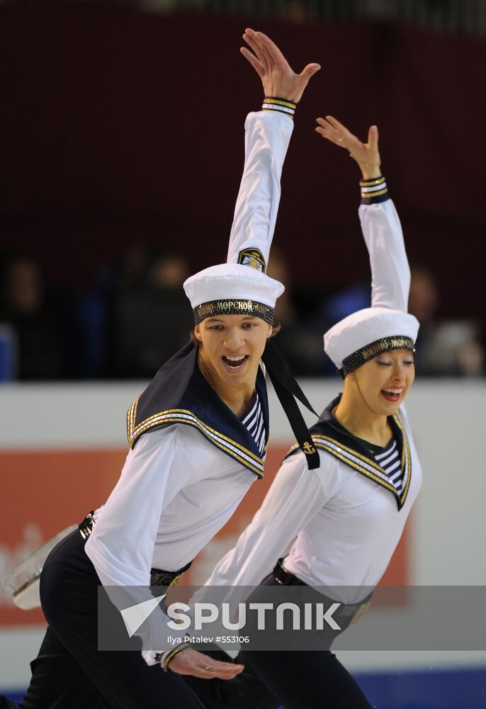 Yekaterina Bobrova and Dmitry Solovyov