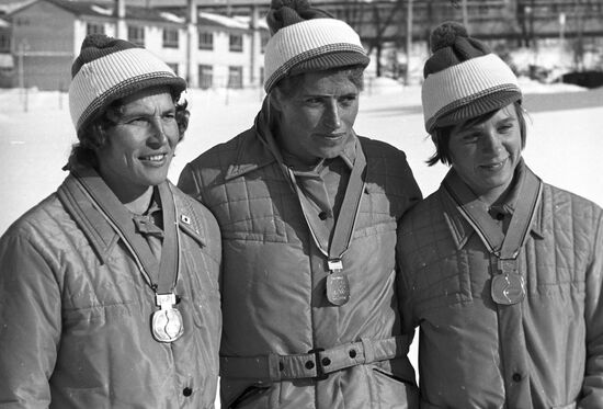 Galina Kulakova, Alevtina Olyunina, Lyubov Mukhacheva