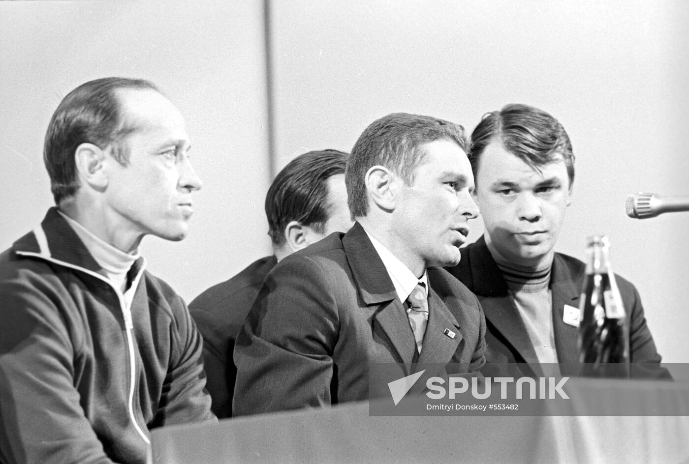 Vyacheslav Vedenin during interview