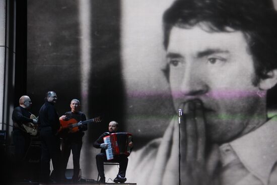 Filming concert devoted to Vysitsky prize award ceremony