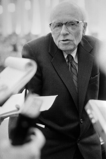 Dissident and human rights activist Andrei Sakharov