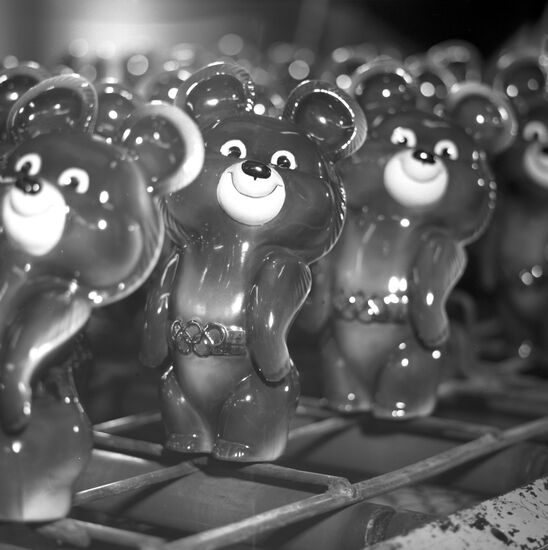 Misha, the Moscow Olympics mascot