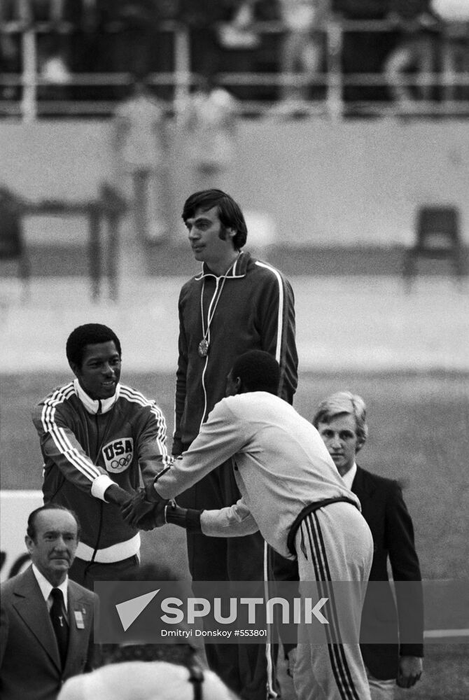 Olympic champion Viktor Saneev