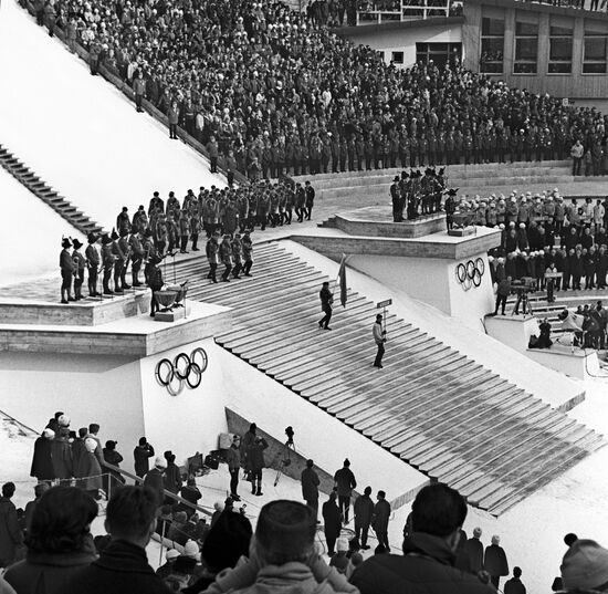 USSR national team at the Olympics opening