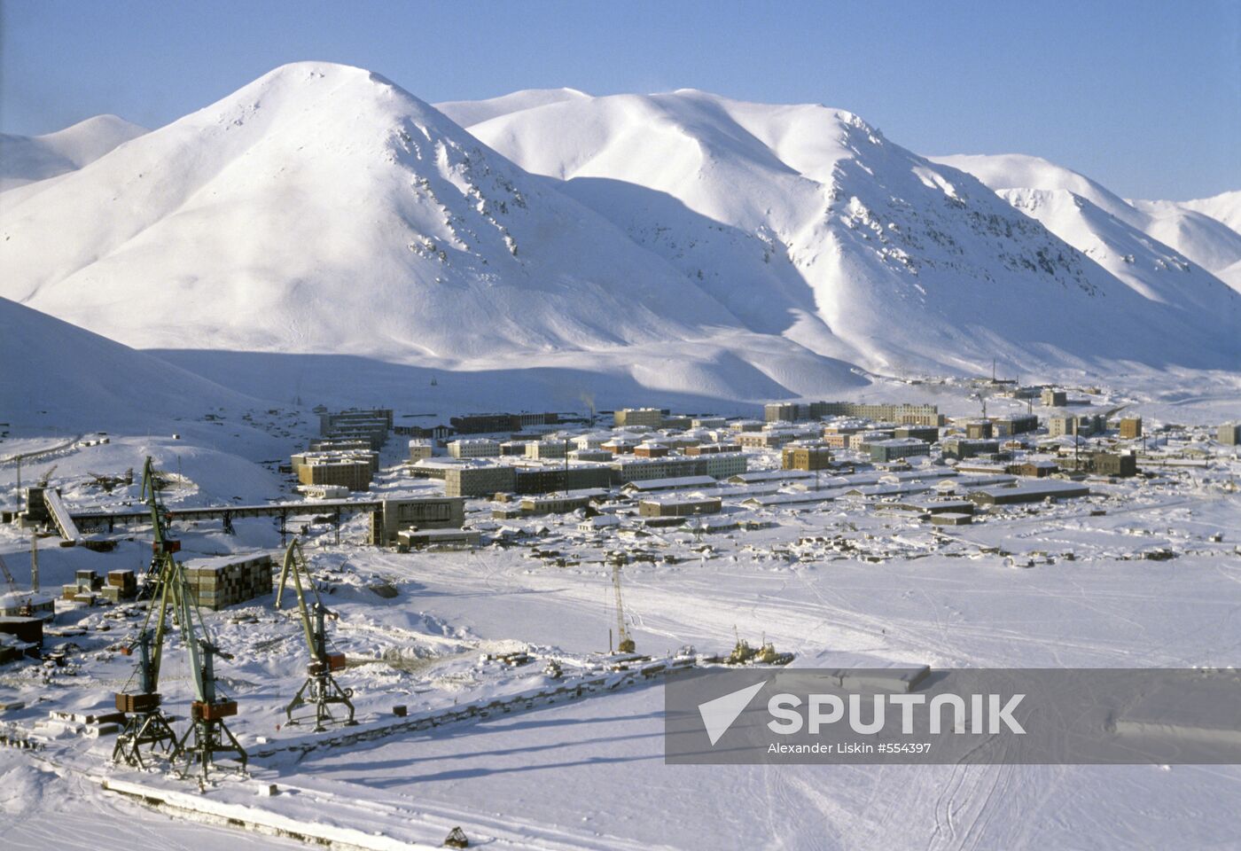 Egvekinot village in Chukotka