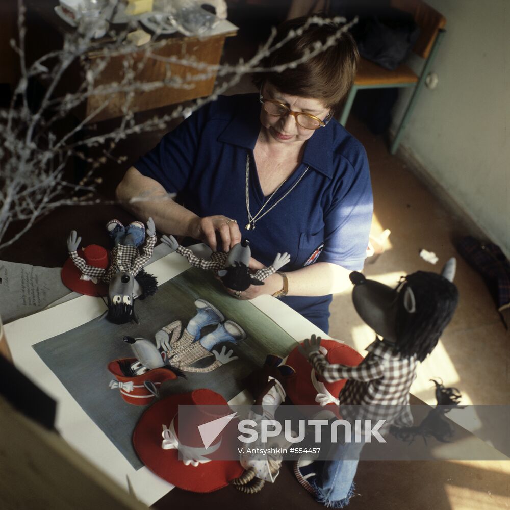 Animation artist Galina Filippova