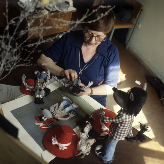 Animation artist Galina Filippova